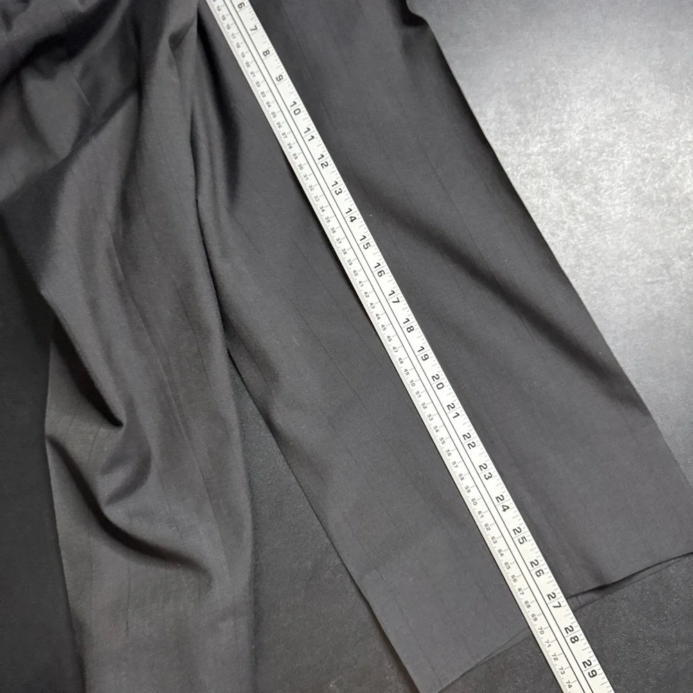 Vintage USA Christian Brooks‎ Men's 44L 36W Wool Pinstripe Two-Piece Suit